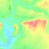 Rose Bud topographic map, elevation, terrain