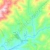 Fushë-Arrëz topographic map, elevation, terrain