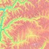 Shughnon District topographic map, elevation, terrain