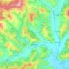 Rupea topographic map, elevation, terrain