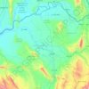 Kunduz Province topographic map, elevation, terrain