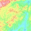Machados topographic map, elevation, terrain