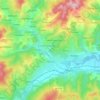 Pârscov topographic map, elevation, terrain