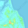 Agnes Water topographic map, elevation, terrain