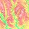 Kamianets-Podilskyi Urban Hromada topographic map, elevation, terrain