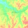 Somerville topographic map, elevation, terrain