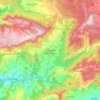 Cornudella de Montsant topographic map, elevation, terrain