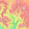 吉隆镇 topographic map, elevation, terrain