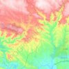 Adamuz topographic map, elevation, terrain