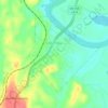 Columbia topographic map, elevation, terrain