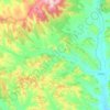 Дульдурга topographic map, elevation, terrain