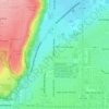 Town and Country topographic map, elevation, terrain