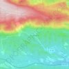 Prugnanes topographic map, elevation, terrain