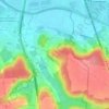 Rhuis topographic map, elevation, terrain