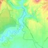 Clifton topographic map, elevation, terrain