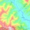 Bhingri topographic map, elevation, terrain