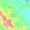 Santa Bárbara topographic map, elevation, terrain