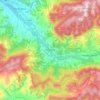 Bagnaria topographic map, elevation, terrain