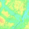 Eaton Rapids Township topographic map, elevation, terrain