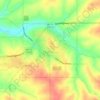 Shullsburg topographic map, elevation, terrain