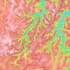 Berowra Valley National Park topographic map, elevation, terrain