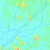 Menjalin topographic map, elevation, terrain