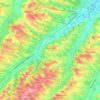 Puymaurin topographic map, elevation, terrain