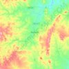 Ibiassucê topographic map, elevation, terrain