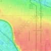 Arbor Lodge topographic map, elevation, terrain