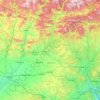 el Segre topographic map, elevation, terrain