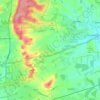 Thruxton topographic map, elevation, terrain