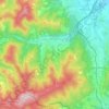 Dolní Lomná topographic map, elevation, terrain