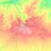 Ноябрьск topographic map, elevation, terrain