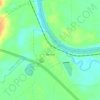 Benton topographic map, elevation, terrain