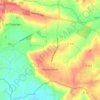 Montchevrel topographic map, elevation, terrain