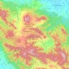 Aceh Tengah topographic map, elevation, terrain