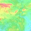 Golmayo topographic map, elevation, terrain