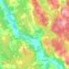 Springville topographic map, elevation, terrain