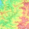 Bagchaur topographic map, elevation, terrain