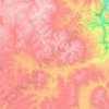 Sancos topographic map, elevation, terrain