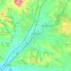 Caussade topographic map, elevation, terrain