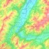 Haut-Intyamon topographic map, elevation, terrain