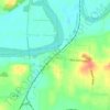 Hazleton topographic map, elevation, terrain