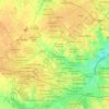 Partido de Moreno topographic map, elevation, terrain