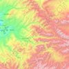 Карадарья topographic map, elevation, terrain