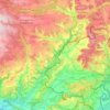 Wutach topographic map, elevation, terrain