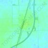 Clifton topographic map, elevation, terrain
