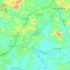 Kadambanad topographic map, elevation, terrain