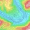 Nehren topographic map, elevation, terrain