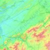 Nolichucky River topographic map, elevation, terrain